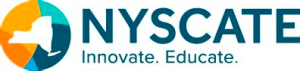 NYSCATE LOGO
with text below that says 
INNOVATE EDUCATE